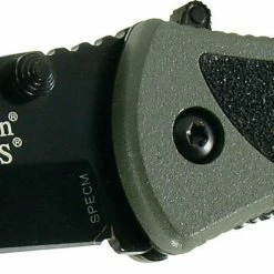 Smith & Wesson Special Tactical Medium Black Folder With Green Handle