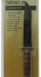 Ka-bar Knives USMC Straight Fixed 5" Clam