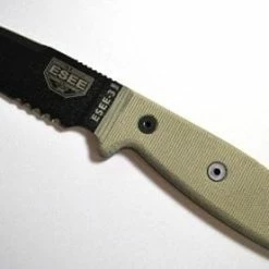 ESEE Knives RAT Cutlery RC-3MIL Serrated Edge W Black Blade