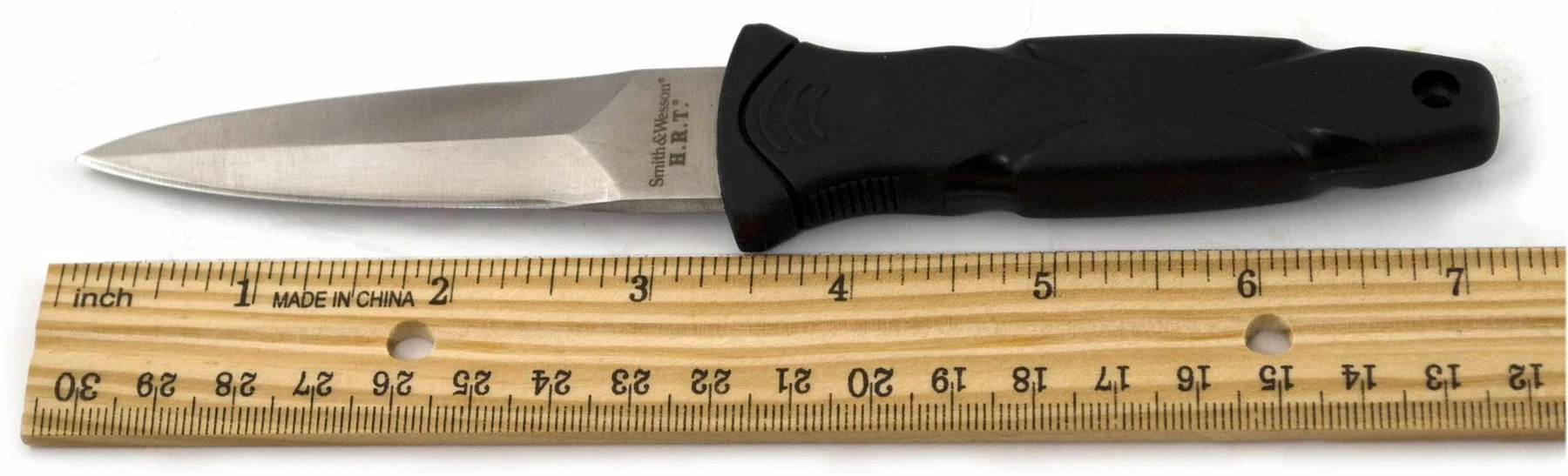 Smith & Wesson SWHRT3 H.R.T. Tactical Boot Knife With Boot Clip Sheath - Image 16