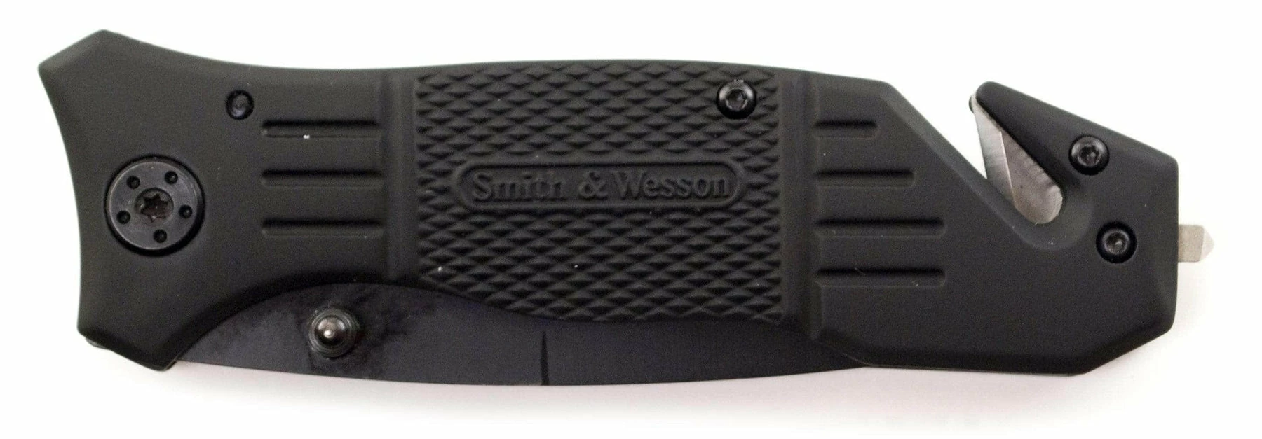 Smith & Wesson Extreme Ops Tanto Pocket Knife With Partially Serrated Blade SWFR2S - Image 10