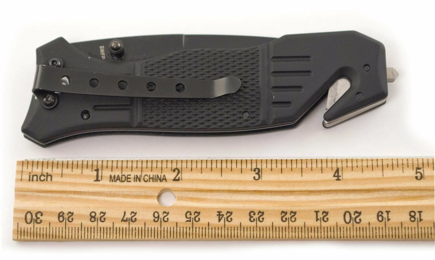 Smith & Wesson Extreme Ops Tanto Pocket Knife With Partially Serrated Blade SWFR2S - Image 12