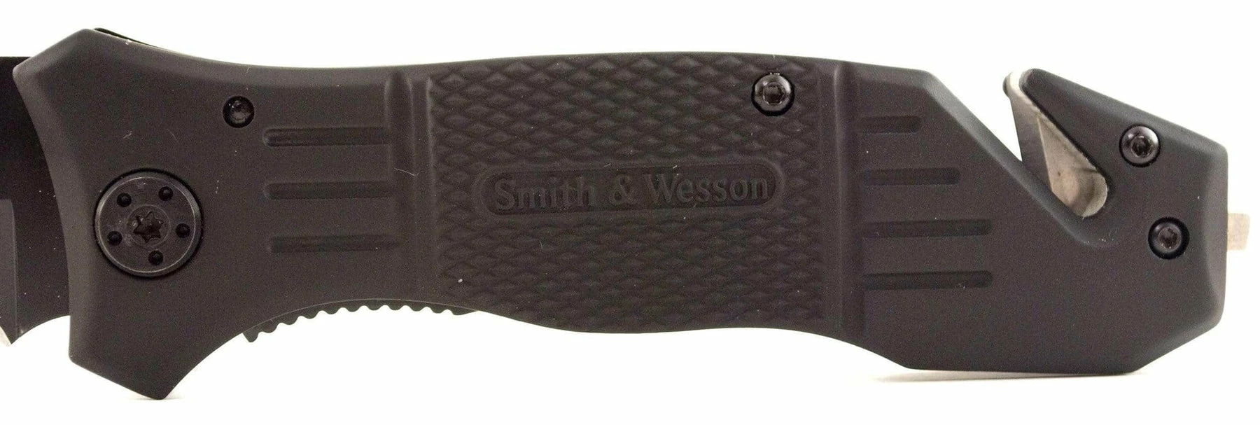 Smith & Wesson Extreme Ops Tanto Pocket Knife With Partially Serrated Blade SWFR2S - Image 8