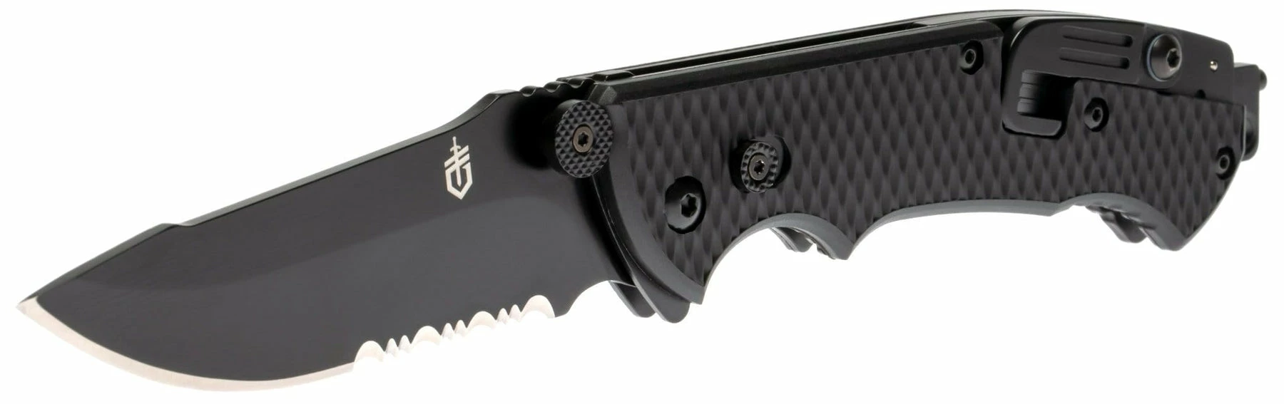 Gerber Hinderer CLS, 3.5" ComboEdge Blade, Black Nylon Handle - 22-41870 - Image 2