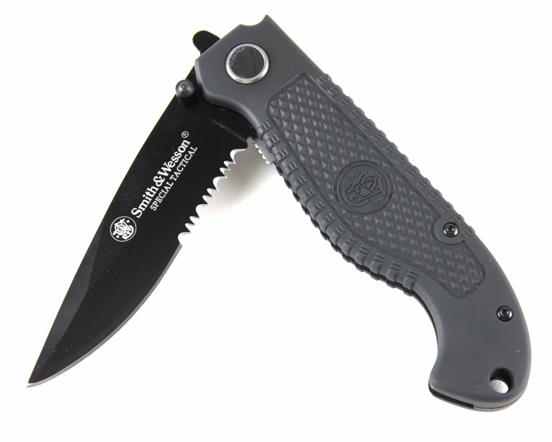 Smith & Wesson Special Tactical Drop Point Pocket Knife - Image 2