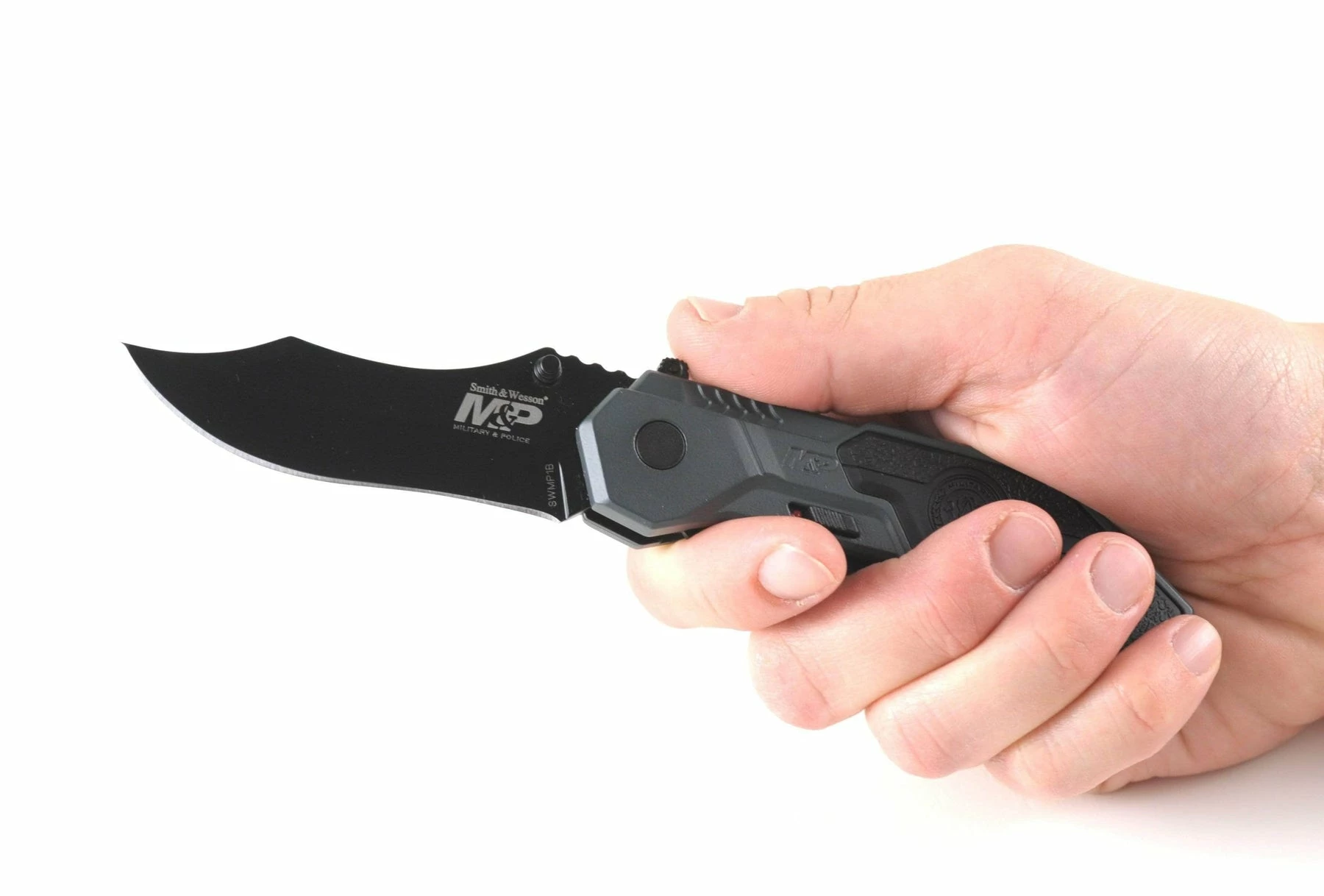 Smith & Wesson Military & Police Tactical Knife, MAGIC Assisted Opening - SWMP1B - Image 5