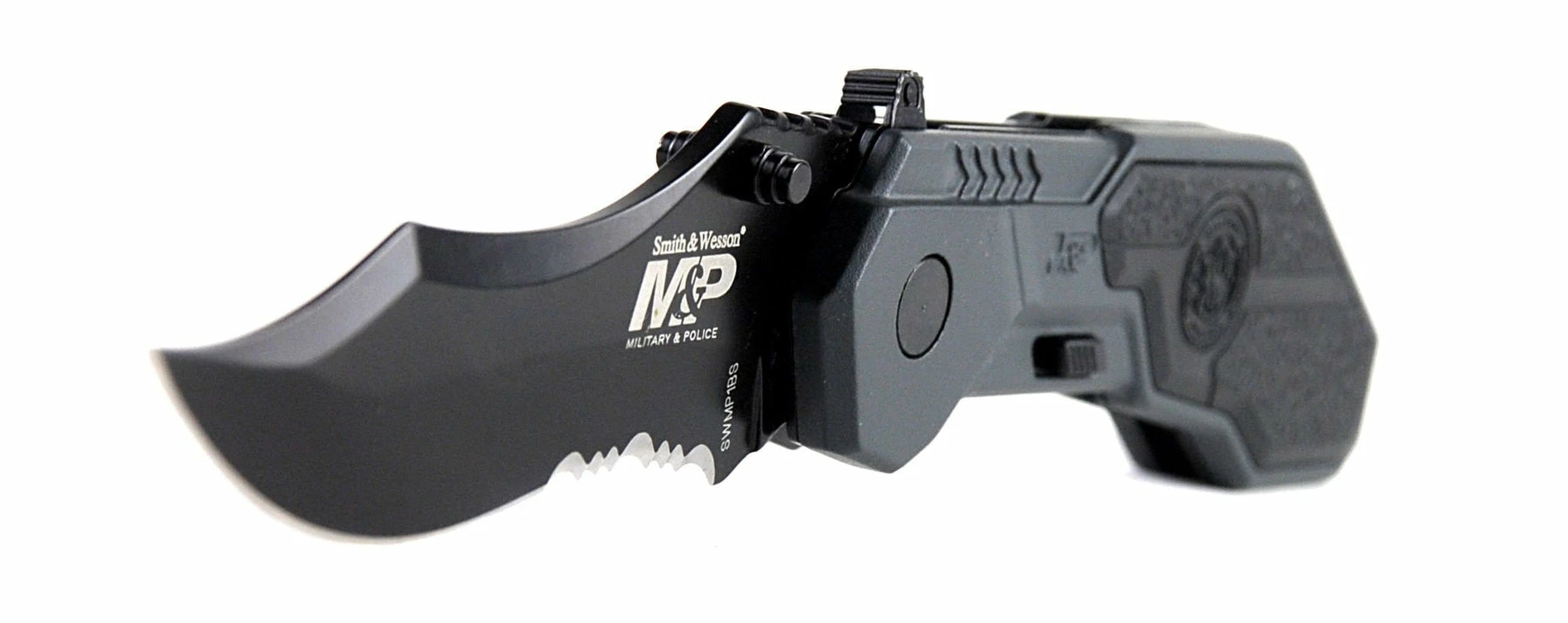 Smith & Wesson M&P Tactical Police MAGIC Assisted Opening Pocket Knife - Image 8