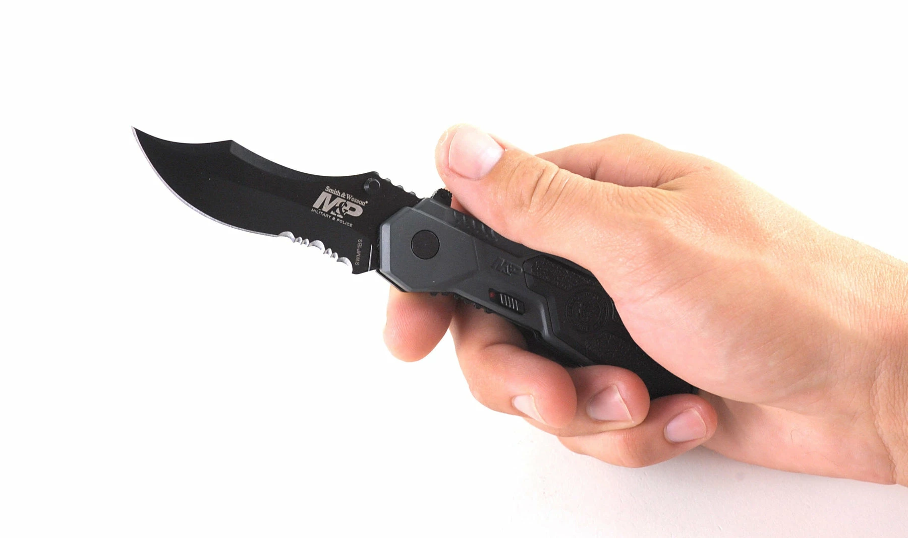 Smith & Wesson M&P Tactical Police MAGIC Assisted Opening Pocket Knife - Image 14