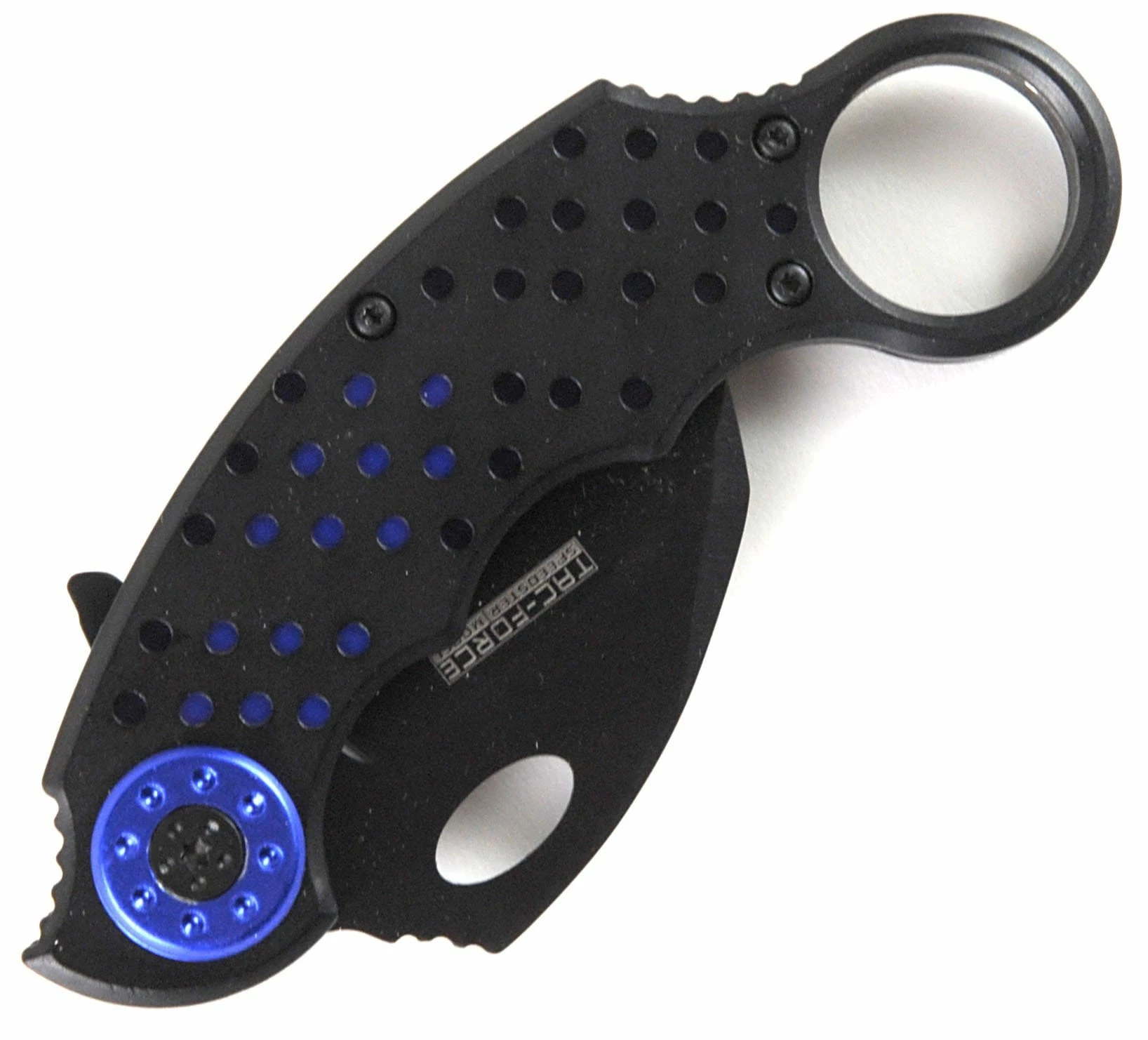 Tac-Force Karambit Tactical Assisted Opening Folding Knife, Blue - Image 2