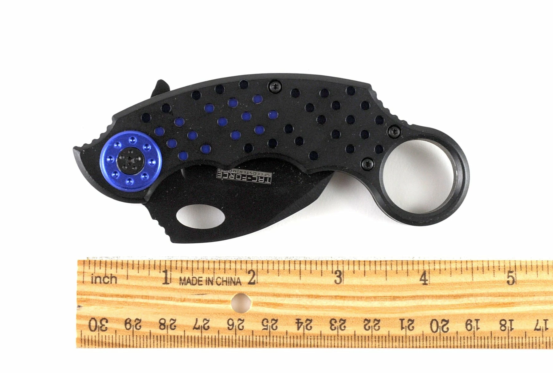 Tac-Force Karambit Tactical Assisted Opening Folding Knife, Blue - Image 15