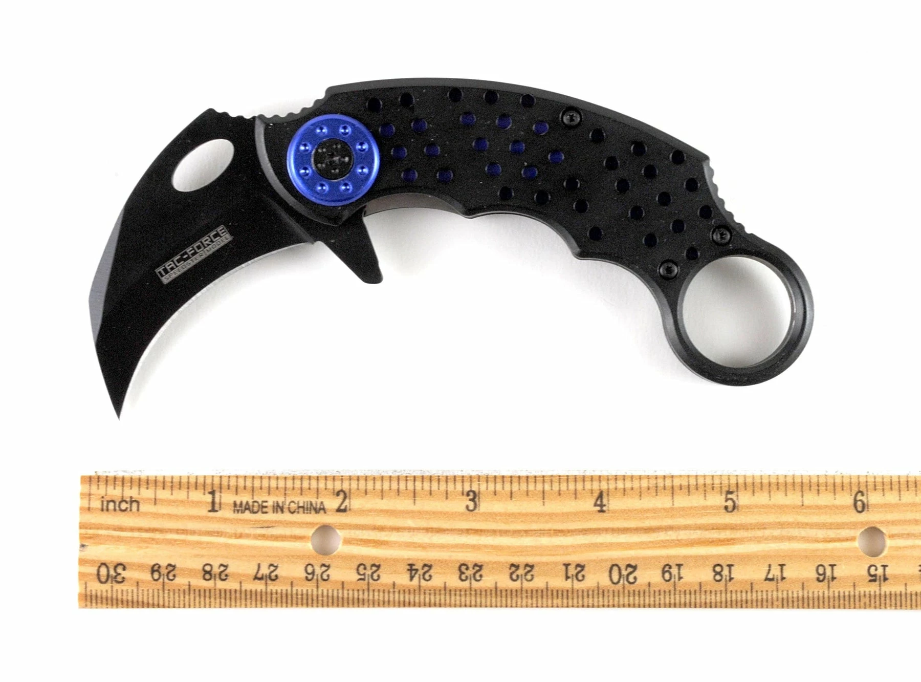 Tac-Force Karambit Tactical Assisted Opening Folding Knife, Blue - Image 16