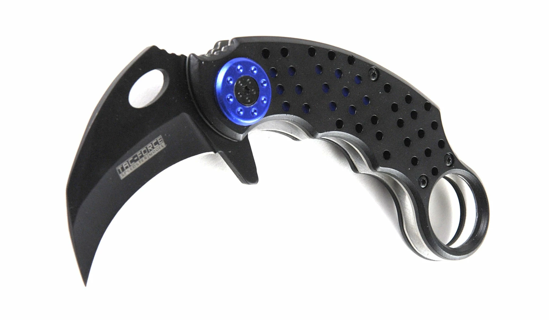 Tac-Force Karambit Tactical Assisted Opening Folding Knife, Blue - Image 8