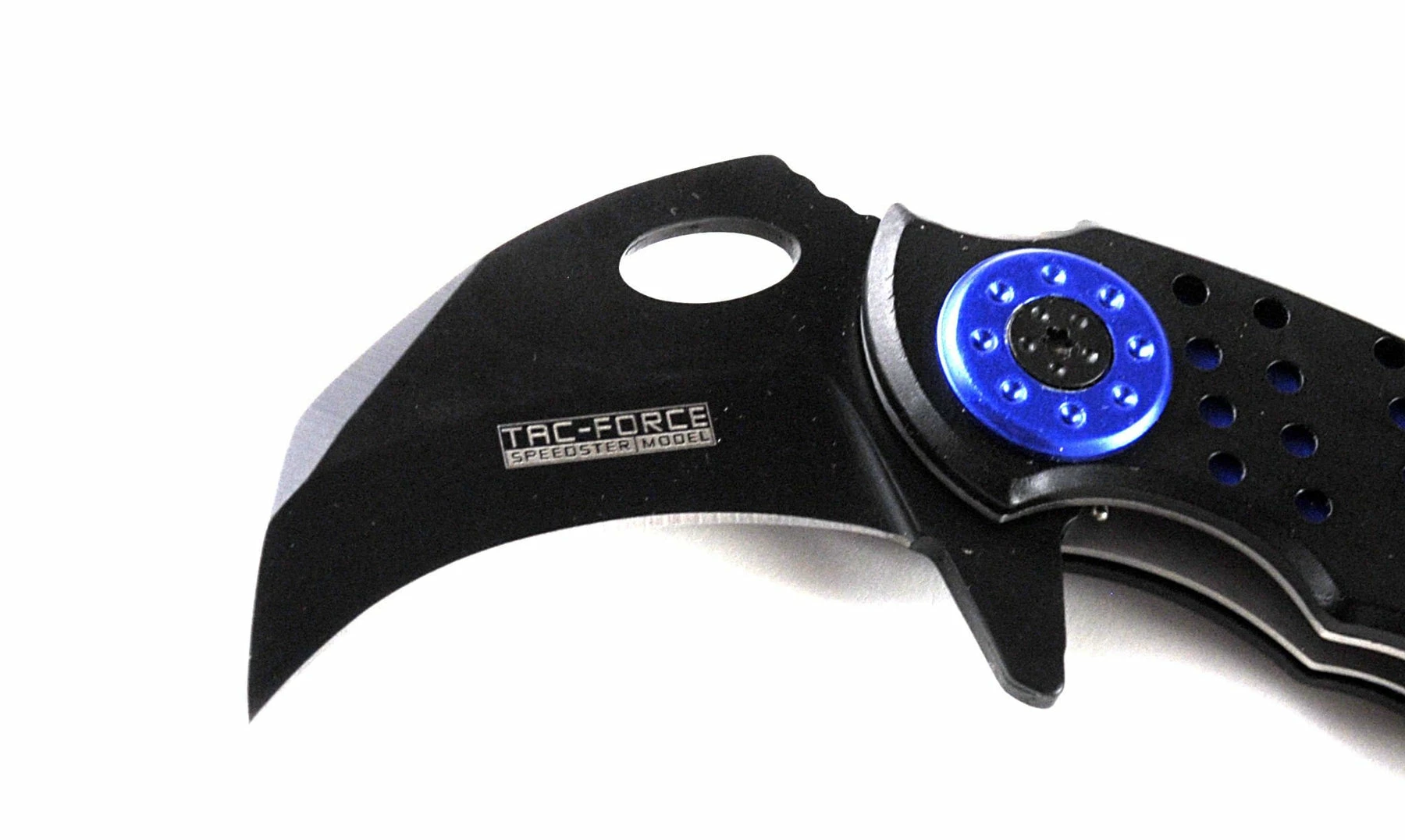 Tac-Force Karambit Tactical Assisted Opening Folding Knife, Blue - Image 6
