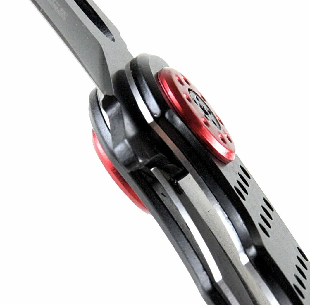 Tac-Force Karambit Tactical Assisted Opening Folding Knife, Black & Red - Image 8