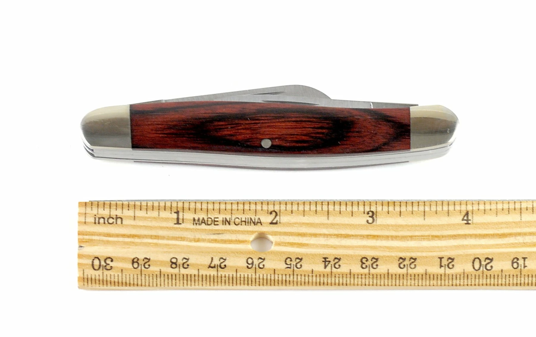 Bear & Son Cutlery Bear & Sons Cutlery 4" Rosewood Large Stockman Pocket Knife - Image 2