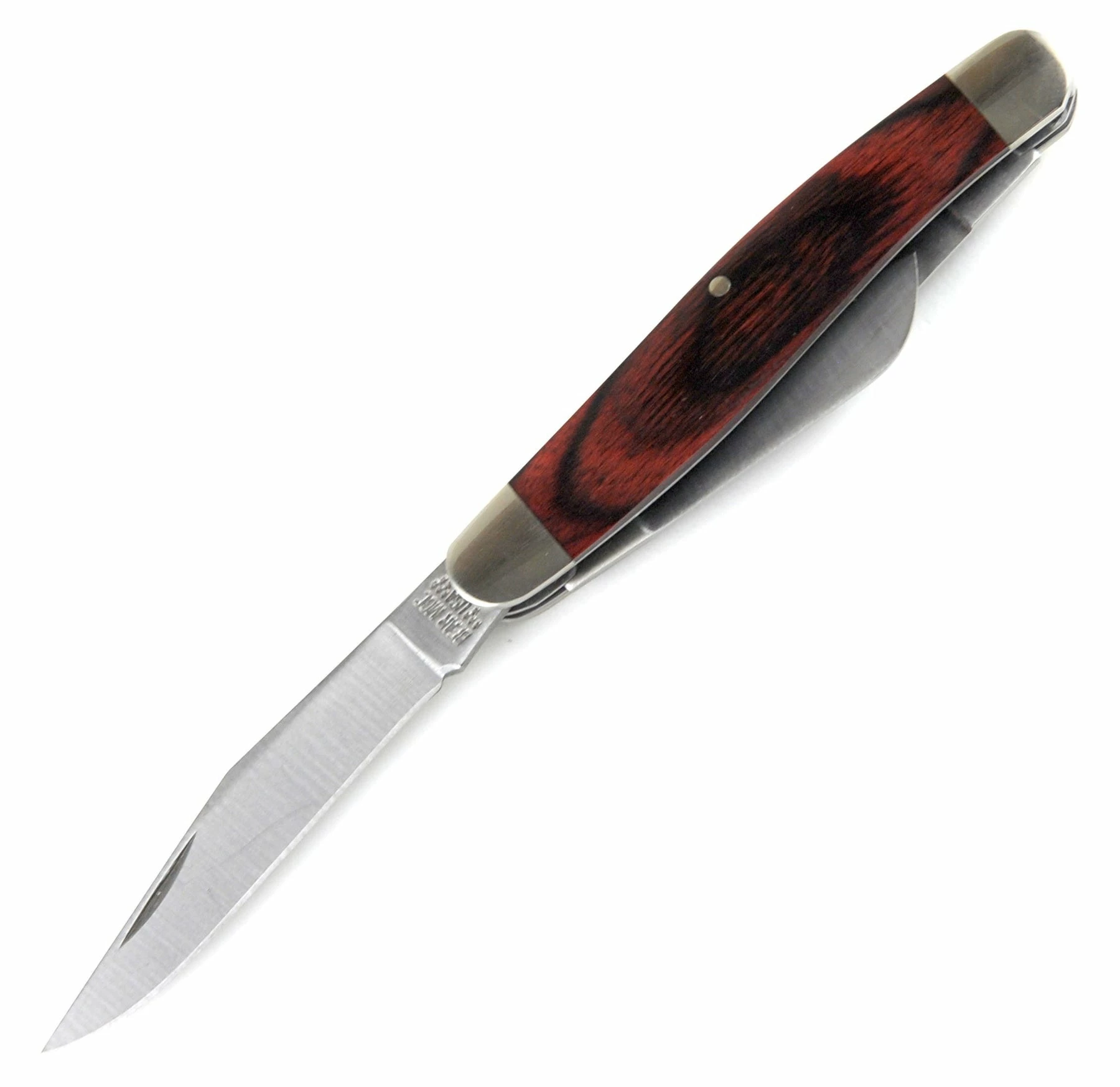 Bear & Son Cutlery Bear & Sons Cutlery 4" Rosewood Large Stockman Pocket Knife - Image 4