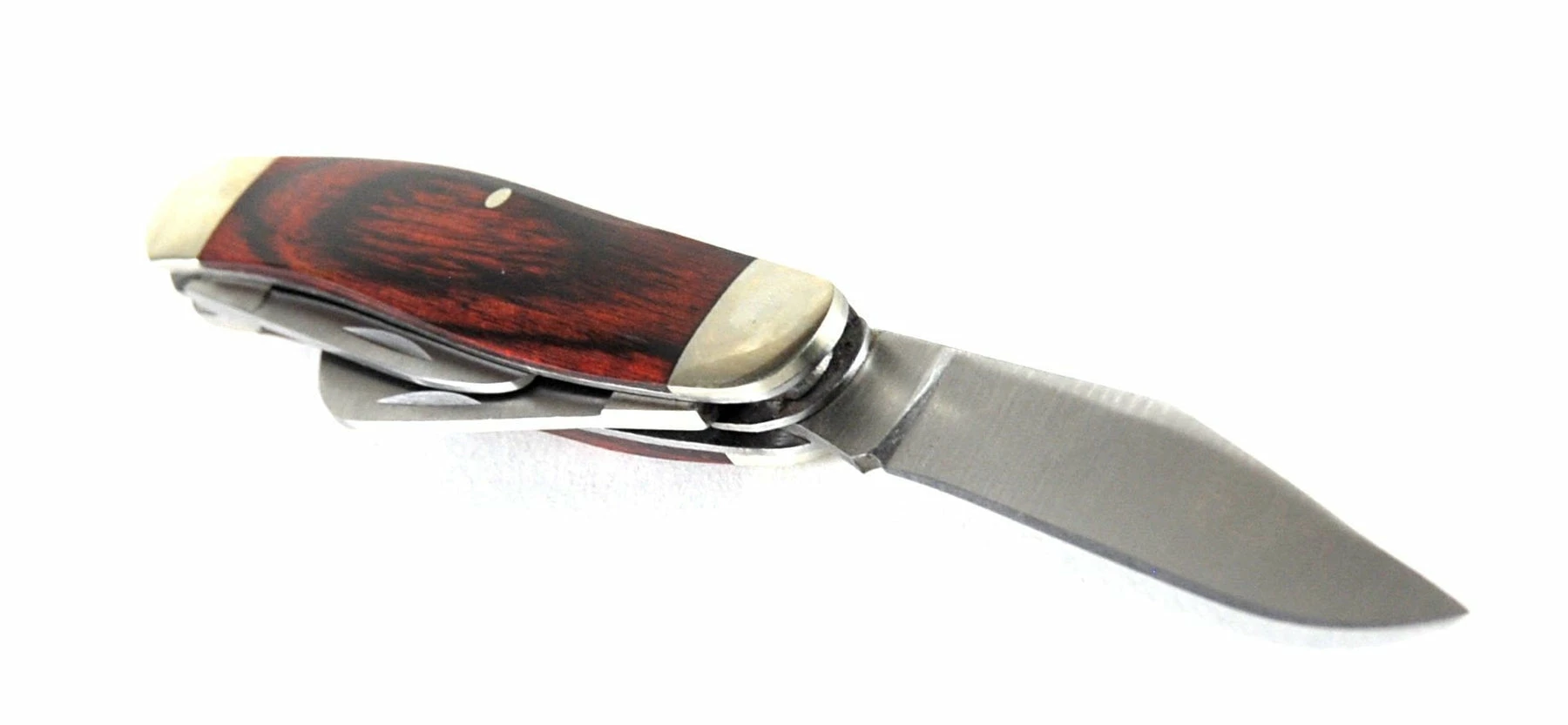 Bear & Son Cutlery Bear & Sons Cutlery 4" Rosewood Large Stockman Pocket Knife - Image 6