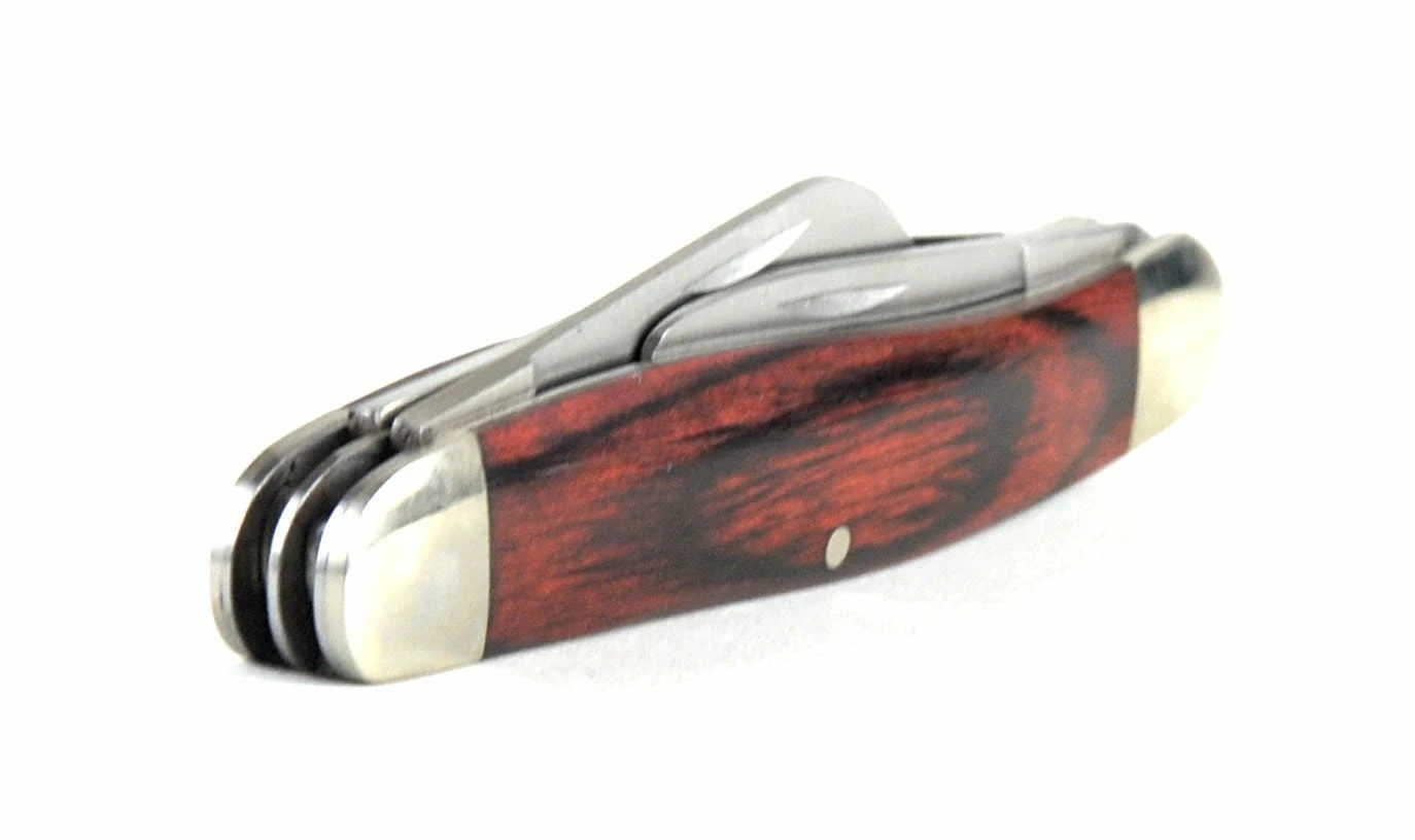 Bear & Son Cutlery Bear & Sons Cutlery 4" Rosewood Large Stockman Pocket Knife - Image 10