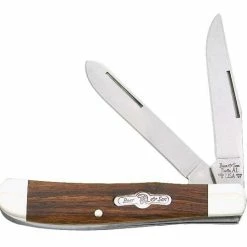 Bear & Son Cutlery 3-1/2" Desert Iron Wood Mini Trapper