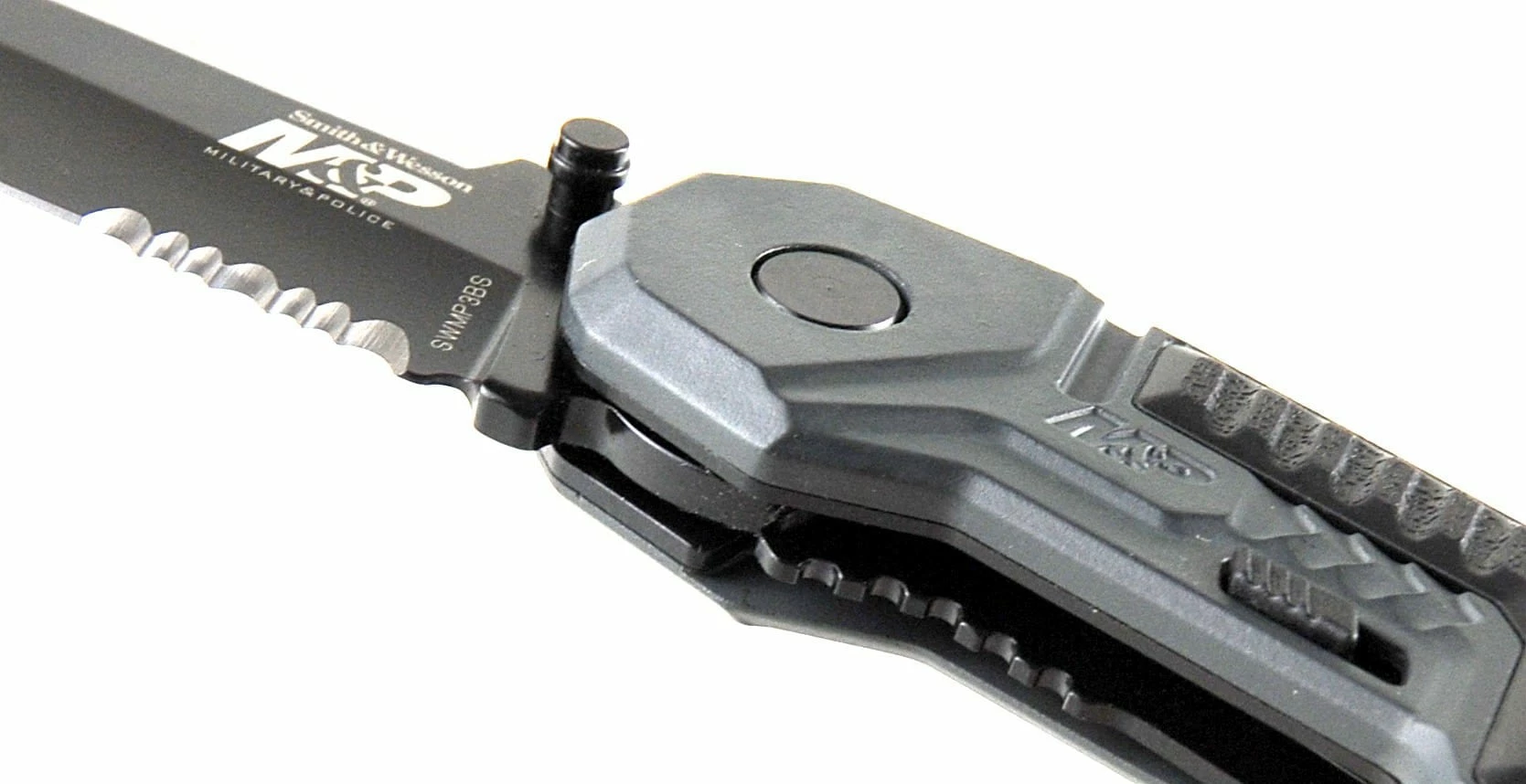 Smith & Wesson M&P Tactical Police Magic Assisted Opening Knife With Black - Image 3