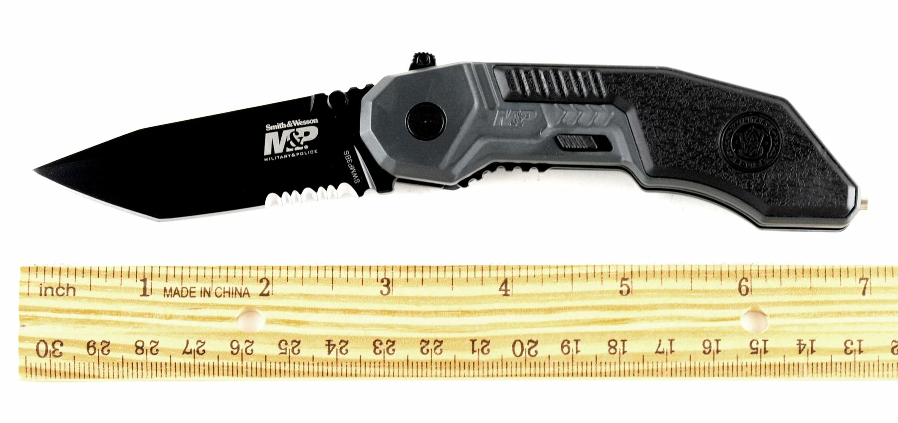 Smith & Wesson M&P Tactical Police Magic Assisted Opening Knife With Black - Image 7