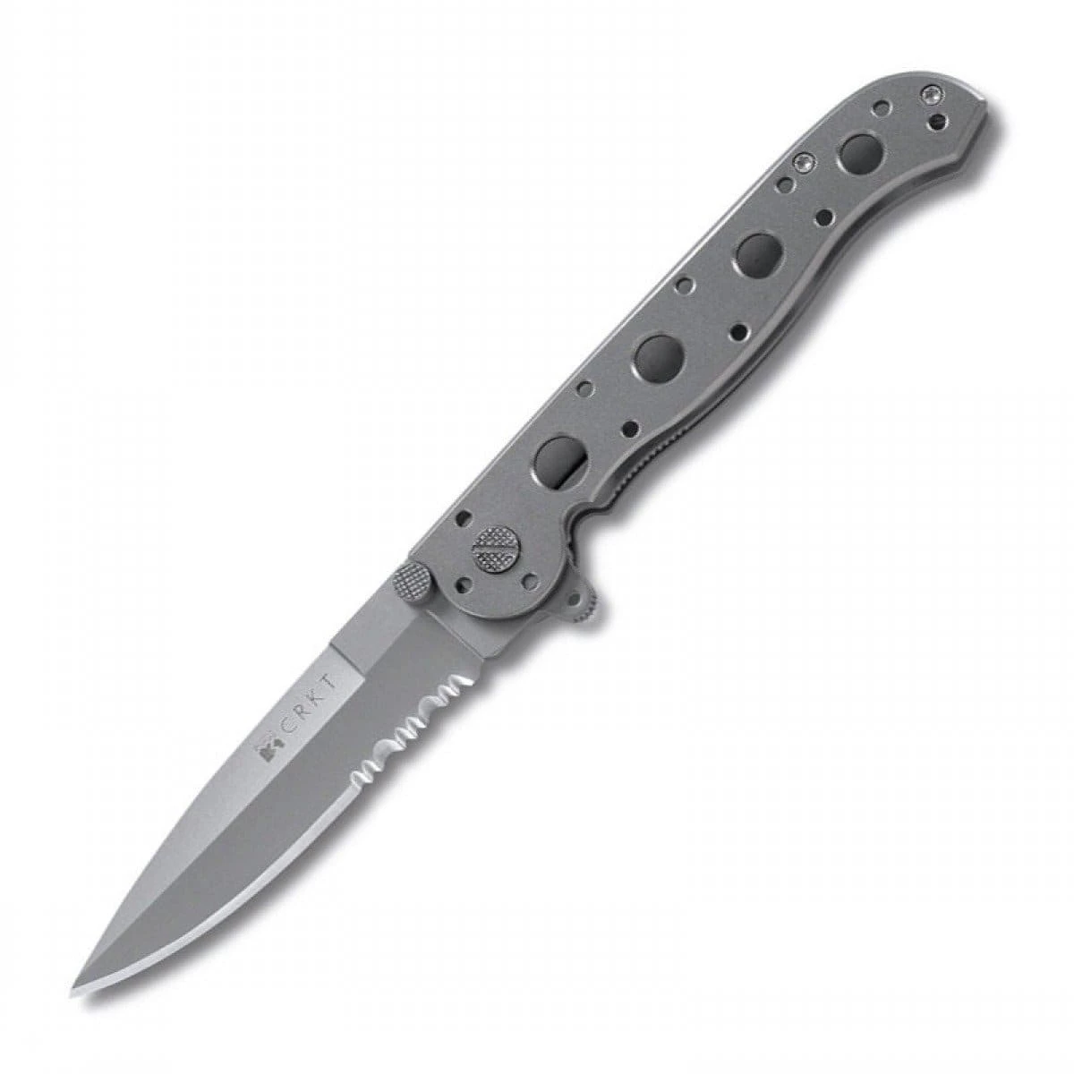 Columbia River (CRKT) CRKT M16 3.5" Pocket Knife (Combo Edge, Titanium Handle)