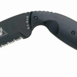 Ka-Bar Knives KA-BAR TDI Law Enforcement 3-11/16" Black Serrated Edge Folder