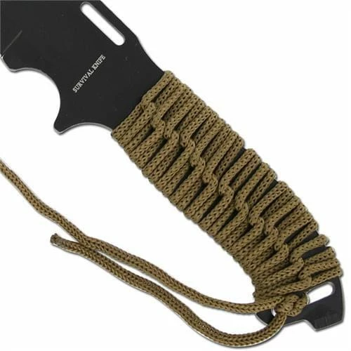 Internet Retail Connection Black Tactical Full Tang Survival Knife - Image 3