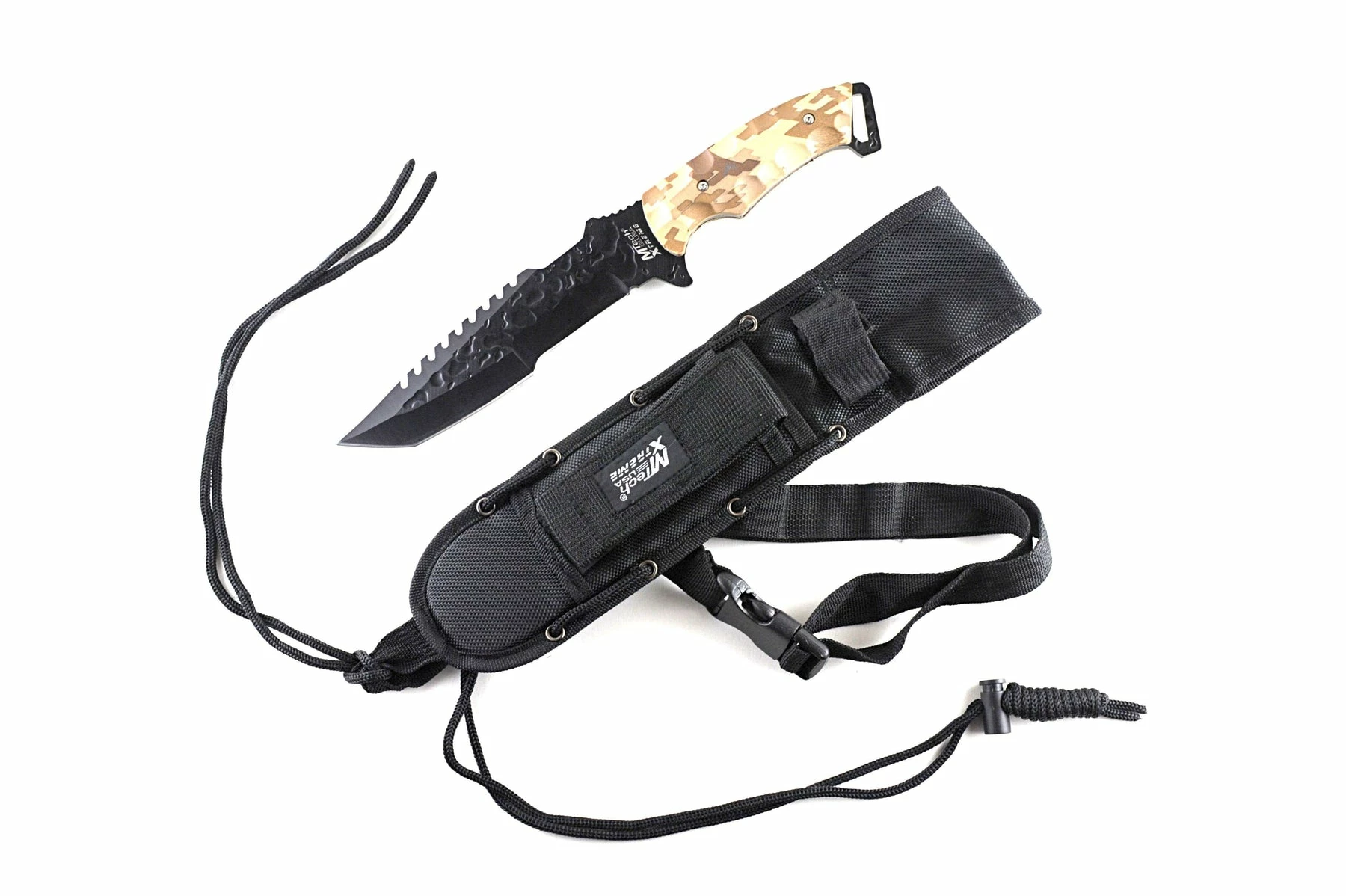 MTech Xtreme Desert Camo Tactical Knife With Tanto Blade - Image 15