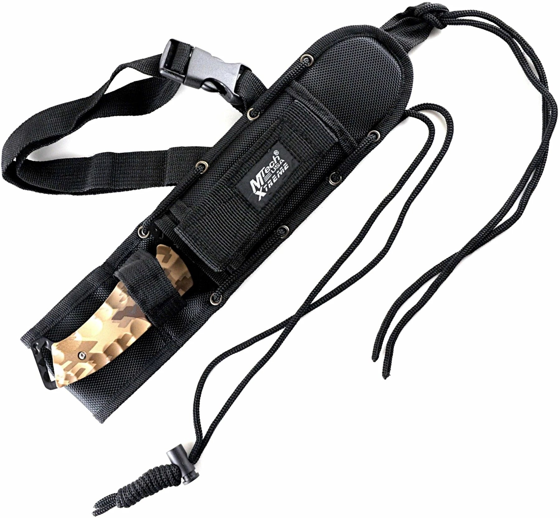 MTech Xtreme Desert Camo Tactical Knife With Tanto Blade - Image 2