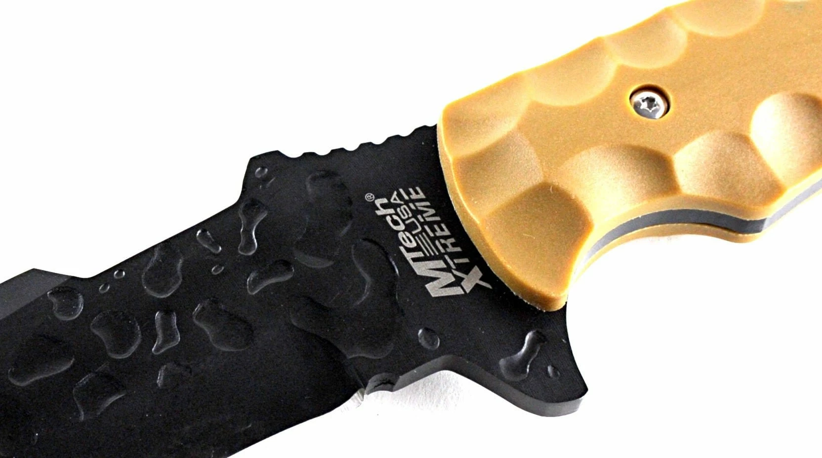 MTech Xtreme Full Tang Tactical Knife With Tanto Blade, Tan Handle - Image 5