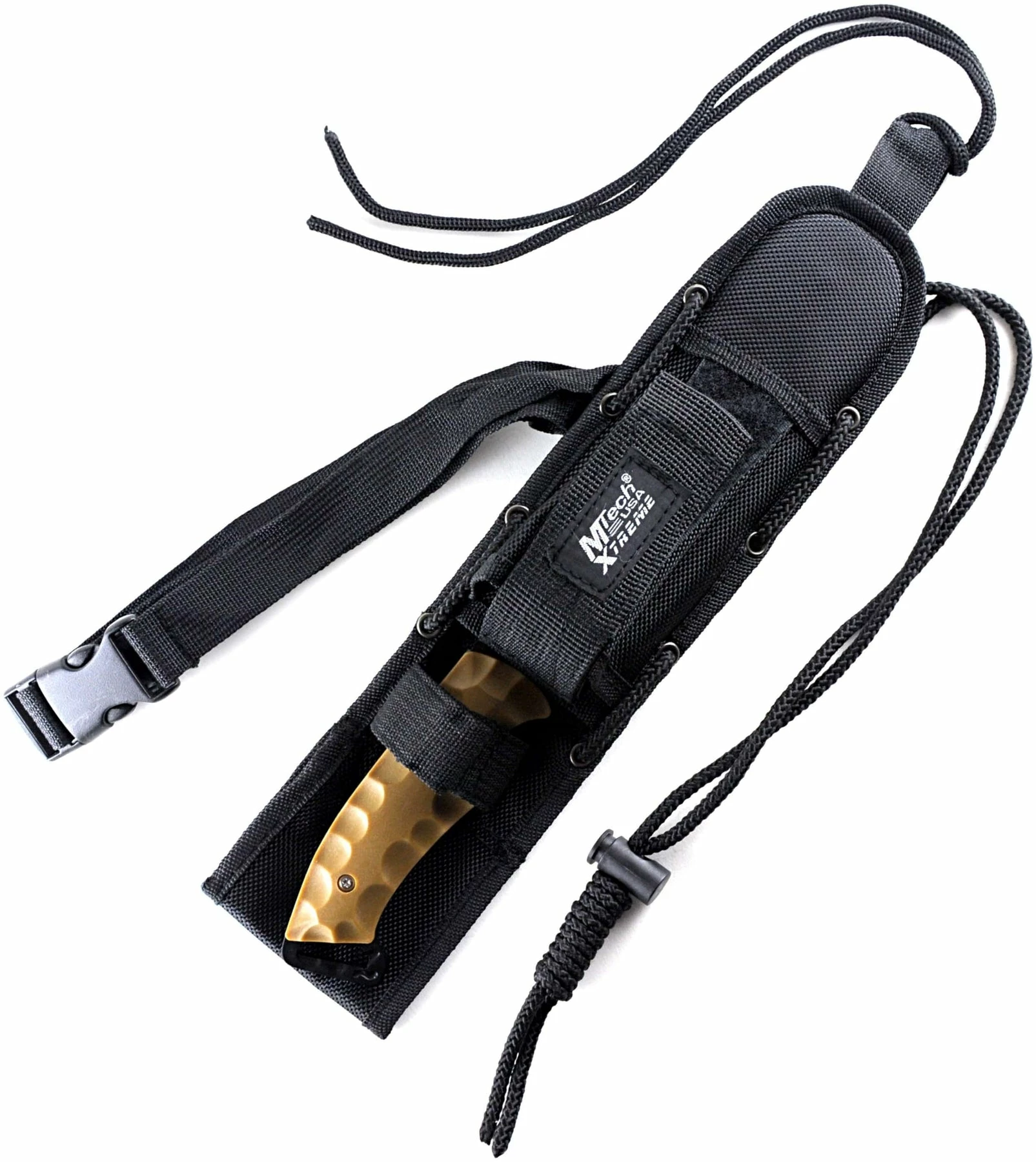 MTech Xtreme Full Tang Tactical Knife With Tanto Blade, Tan Handle - Image 2