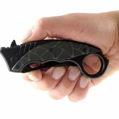 Knife Depot Easy Open Black Tactical Karambit Pocket Knife With G-10 Handle 20 Knife Depot Easy Open Black Tactical Karambit Pocket Knife With G-10 Handle -Boker 525627 1800x1800