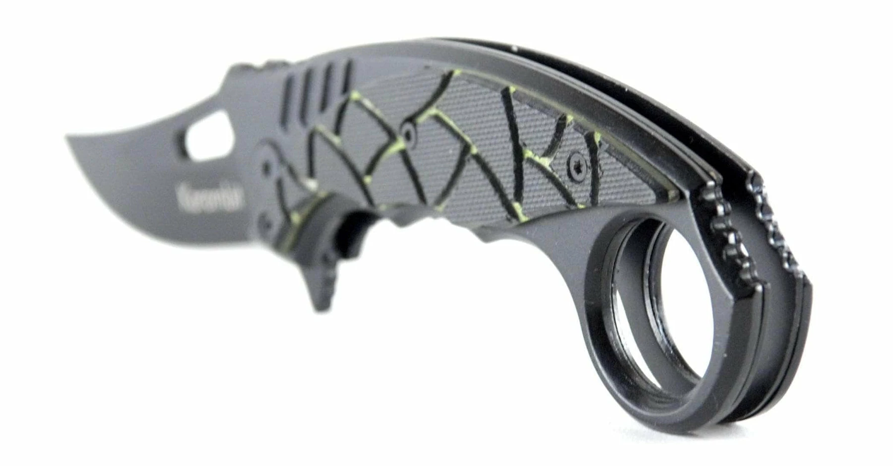 Knife Depot Easy Open Black Tactical Karambit Pocket Knife With G-10 Handle 12 Knife Depot Easy Open Black Tactical Karambit Pocket Knife With G-10 Handle - Image 10