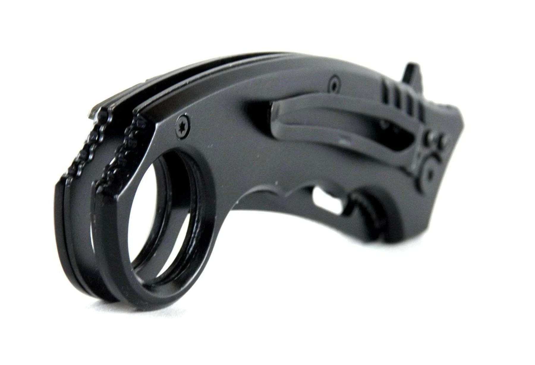 Knife Depot Easy Open Black Tactical Karambit Pocket Knife With G-10 Handle 17 Knife Depot Easy Open Black Tactical Karambit Pocket Knife With G-10 Handle - Image 15