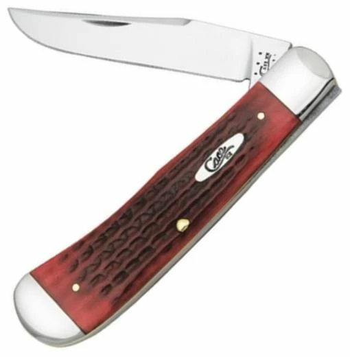 Case Cutlery Pocket Worn Old Red Bone Backpocket