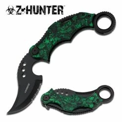 Z-Hunter Zombie Tactical Skinner Assisted Opening Serrated Knife