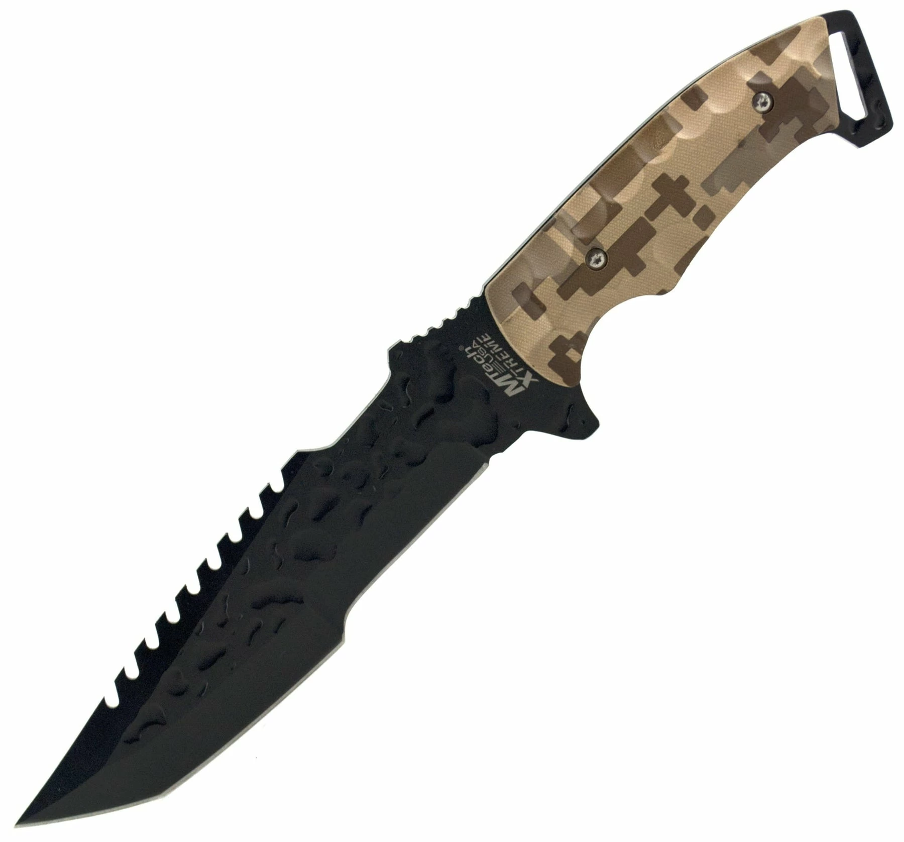 MTech Xtreme Desert Camo Tactical Knife With Tanto Blade