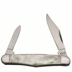 Case Cutlery Mother Of Pearl Half Whittler 2- Blade Folder