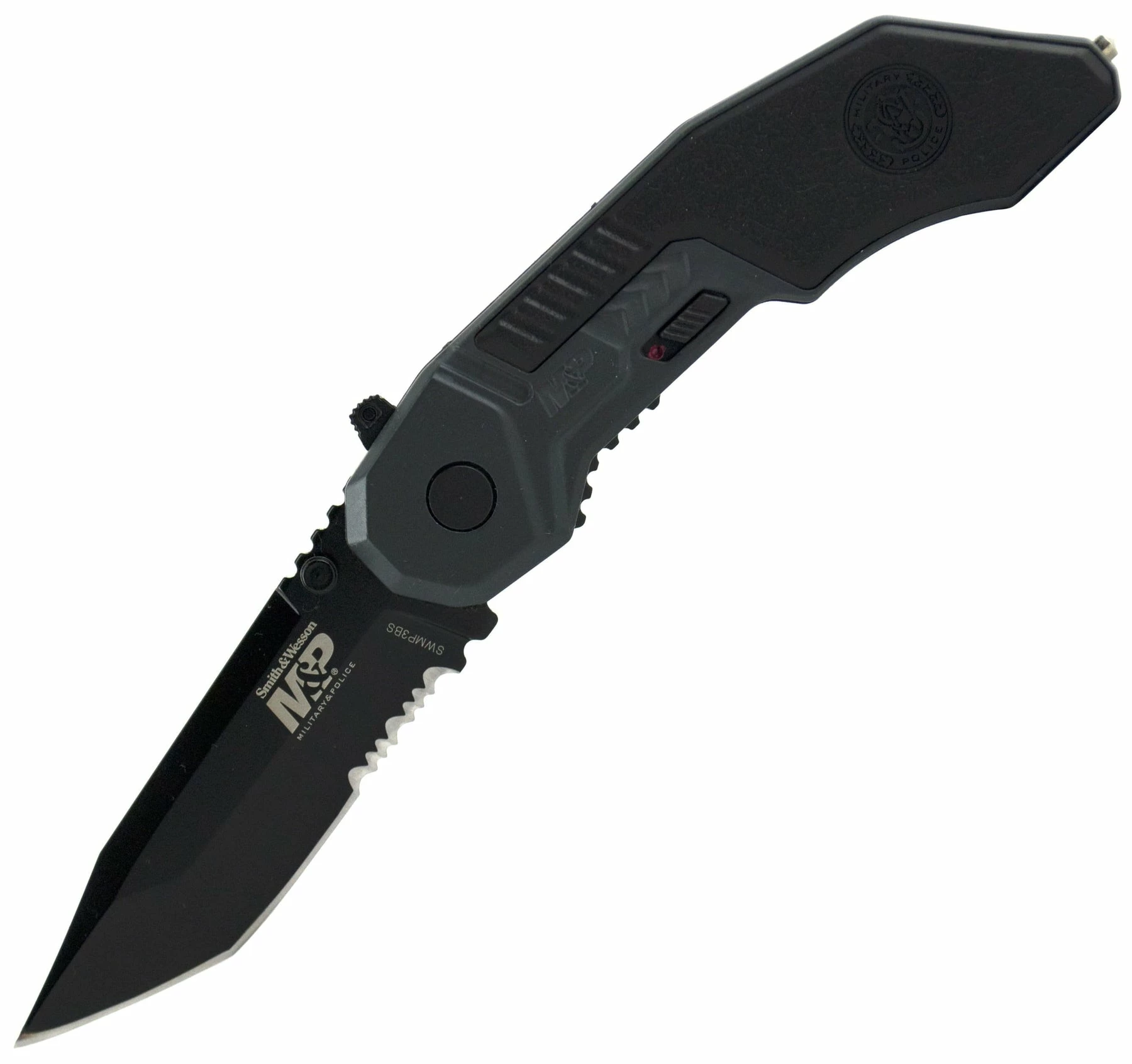 Smith & Wesson M&P Tactical Police Magic Assisted Opening Knife With Black