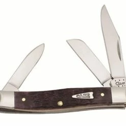 Case Cutlery Stockman Purple Haze Jigged Bone