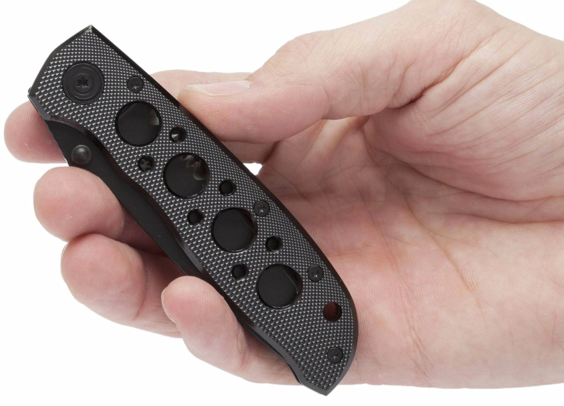 Smith & Wesson Bullseye Extreme OPS, 3.2" Combo Blade, Black Aluminum Handle - CK5TBS - Image 3