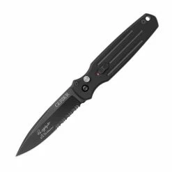 Gerber Mini Covert Automatic Knife With Serrated Blade