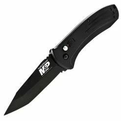 Smith & Wesson M&P Automatic Knife With Black Aluminum Handle