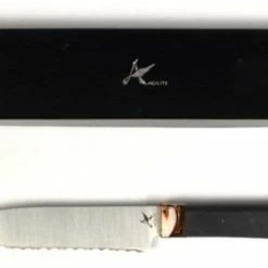 Ontario Knife Company (OKC) Agilite Utility, Black Handle, Brushed Serrated