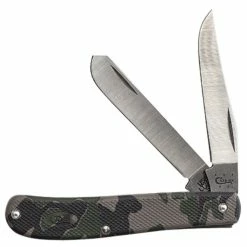 Case Cutlery Case Mini Trapper, 3.5" Camo Zytel Handle