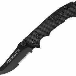 Gerber Hinderer CLS, 3.5" ComboEdge Blade, Black Nylon Handle - 22-41870