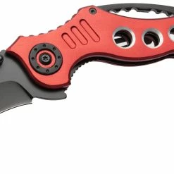 Knife Depot Tactical Extreme Karambit Knife, Spring Assisted Blade Red Handle