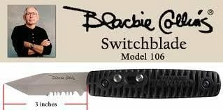 Colonial Knife Company Blacki Collins 106 Automatic Knife
