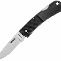 Gerber LST Folding Knife, 2.63" Plain Drop Point Blade, GFN Handles